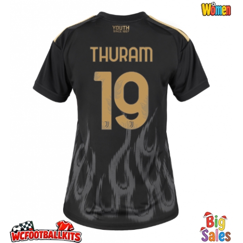Juventus Khephren Thuram #19 Replica Third Stadium Shirt for Women 2026-27 Short Sleeve